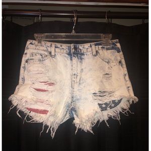 Mossimo denim high waisted shorts